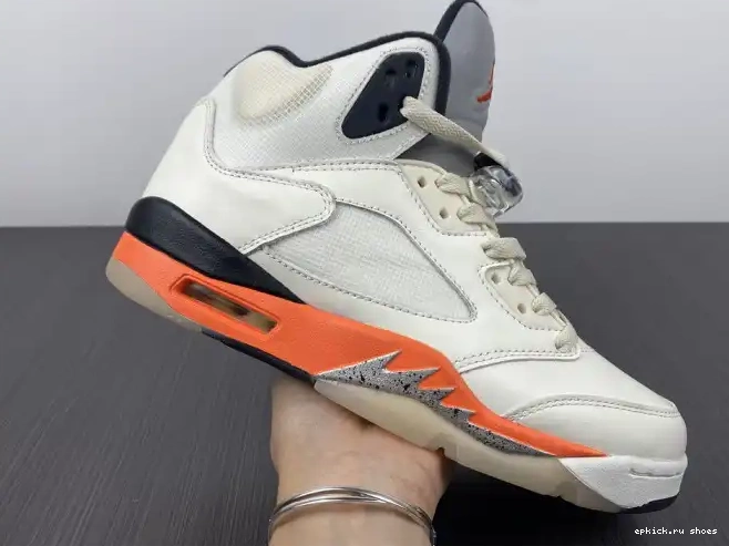 Rep Retro 5 DC1060-100 Jordan Orange Total 0501